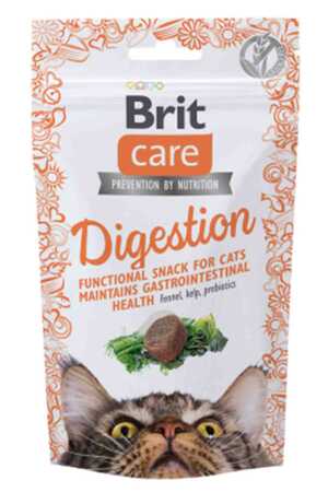 BRIT - Brit Care Snack Digestion Sindirim Sistemi Düzenleyici Kedi Ödül Maması 50gr BRIT - Brit Care Snack Digestion Sindirim Sistemi Düzenleyici Kedi Ödül Maması 50gr
