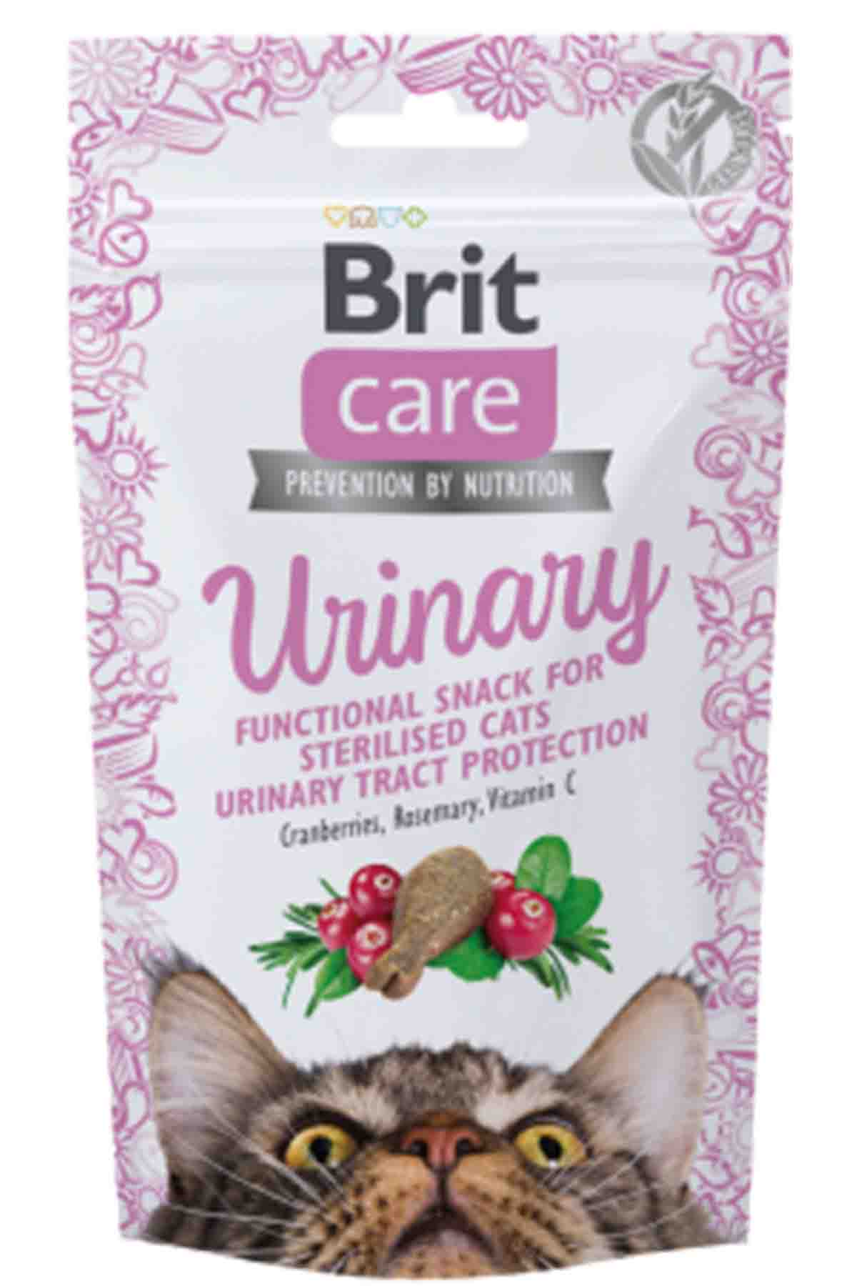 Brit Care Snack Urinary İdrar Sağlığı Destekleyici Kedi Ödül Maması 50gr Brit Care Snack Urinary İdrar Sağlığı Destekleyici Kedi Ödül Maması 50gr