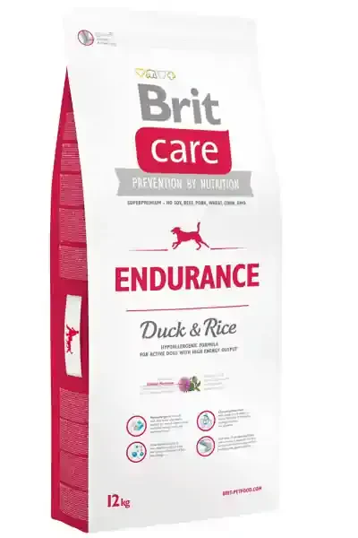 BRIT - Brit Care Endurance Hareketli Köpekler için Ördek ve Pirinçli Yetişkin Köpek Maması 12kg BRIT - Brit Care Endurance Hareketli Köpekler için Ördek ve Pirinçli Yetişkin Köpek Maması 12kg