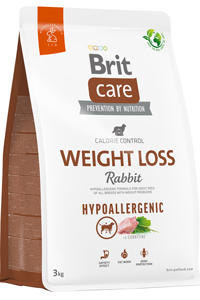 Brit Care Hipoalerjenik Kilo Kontrollü Tavşan Etli Yetişkin Köpek Maması 3kg - Thumbnail