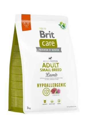 BRIT - Brit Care Hypo Allergenic Kuzulu ve Pirinçli Küçük Irk Yetişkin Köpek Maması 3kg