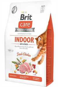 Brit Care Indoor Stres Azaltıcı Ev Kedileri için Tahılsız Yetişkin Kedi Maması 2kg - Thumbnail