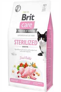 Brit Care Sindirim Sistemi Destekleyici Tavşan Etli Tahılsız Kısırlaştırılmış Kedi Maması 7kg - Thumbnail