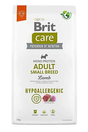 Brit Care Mono Protein Hipoalerjenik Kuzulu Küçük Irk Yetişkin Köpek Maması 7kg