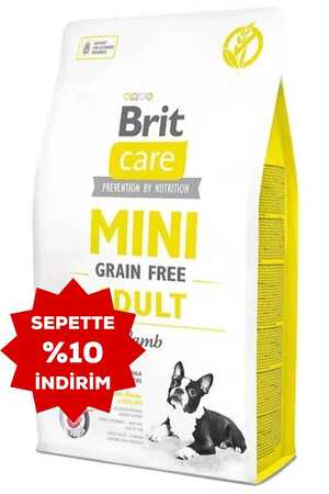 Brit Care Kuzulu Mini Irk Tahılsız Yetişkin Köpek Maması 7kg