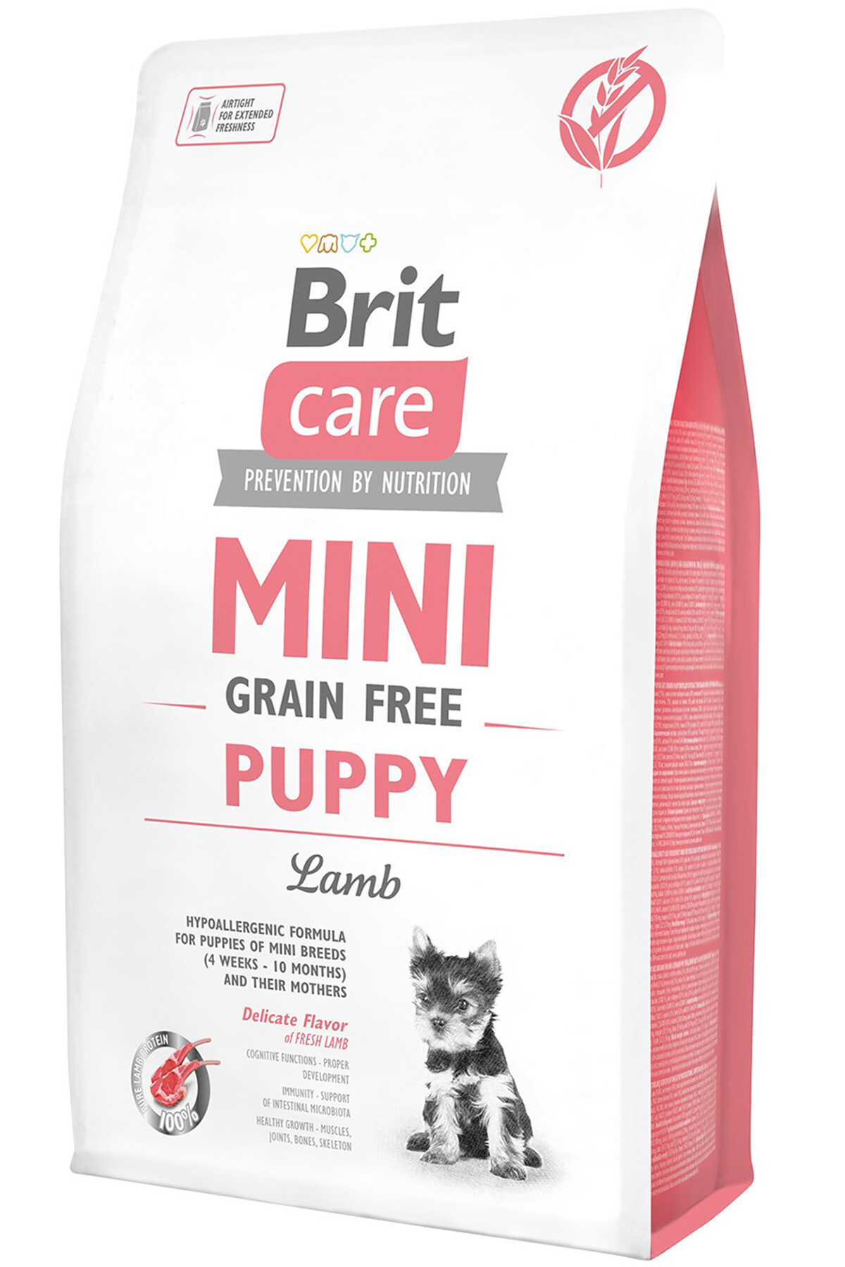 Brit Care Mini Kuzu Etli Tahılsız Yavru Köpek Maması 2kg - 1