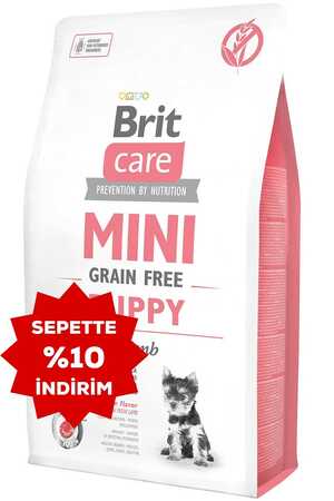 Brit Care Mini Kuzu Etli Tahılsız Yavru Köpek Maması 2kg - Thumbnail