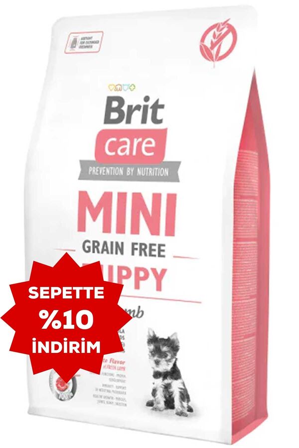 Brit Care Hypo-Allergenic Tahılsız Kuzu Etli Küçük Irk Yavru Köpek Maması 7kg
