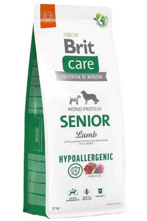 BRIT - Brit Care Mono Protein Hipoalerjenik Kuzulu ve Pirinçli Yaşlı Köpek Maması 12kg BRIT - Brit Care Mono Protein Hipoalerjenik Kuzulu ve Pirinçli Yaşlı Köpek Maması 12kg