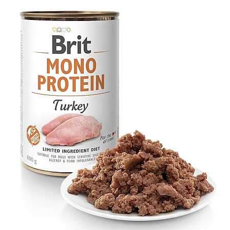 Brit Care Mono Protein Köpekler İçin Hindi Etli Konserve 400gr (1)
