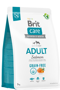 Brit Care Skin & Coat Tahılsız Somonlu Yetişkin Köpek Maması 3kg - Thumbnail
