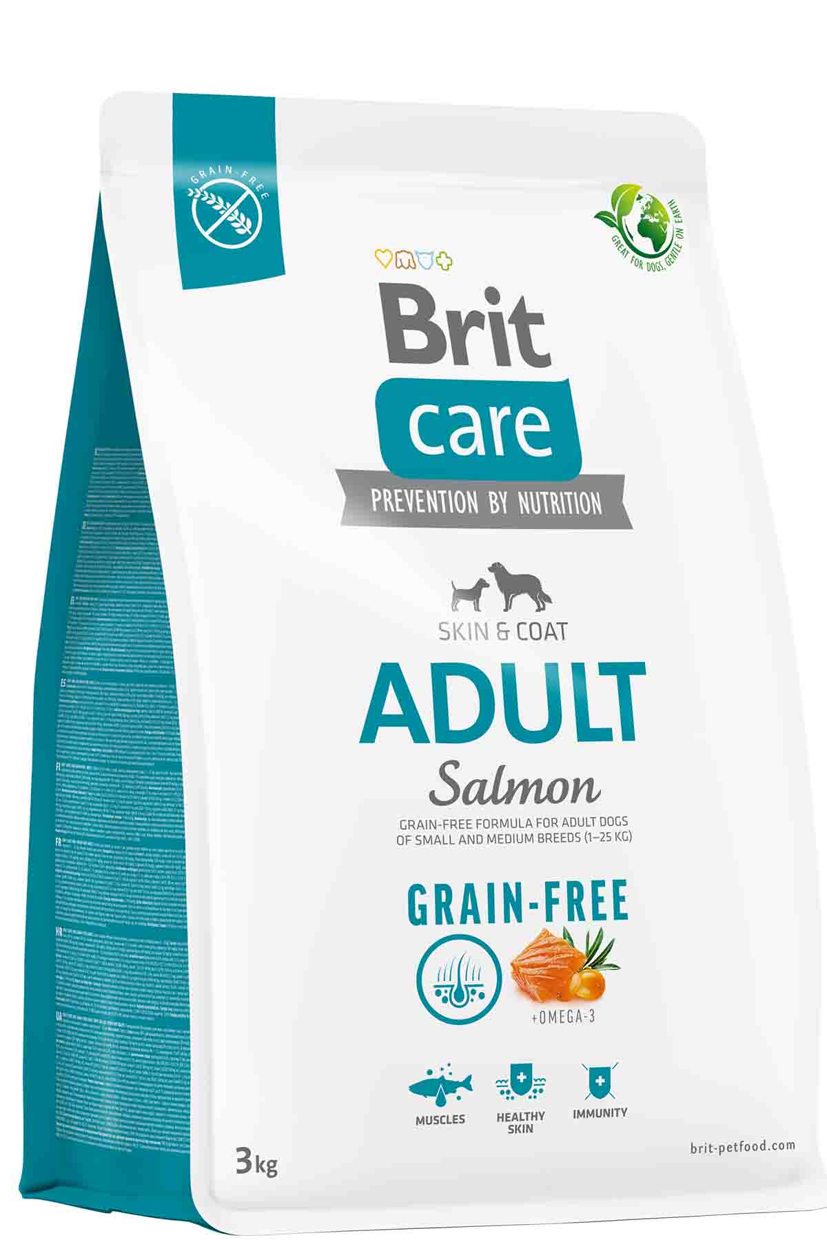 Brit Care Skin & Coat Tahılsız Somonlu Yetişkin Köpek Maması 3kg