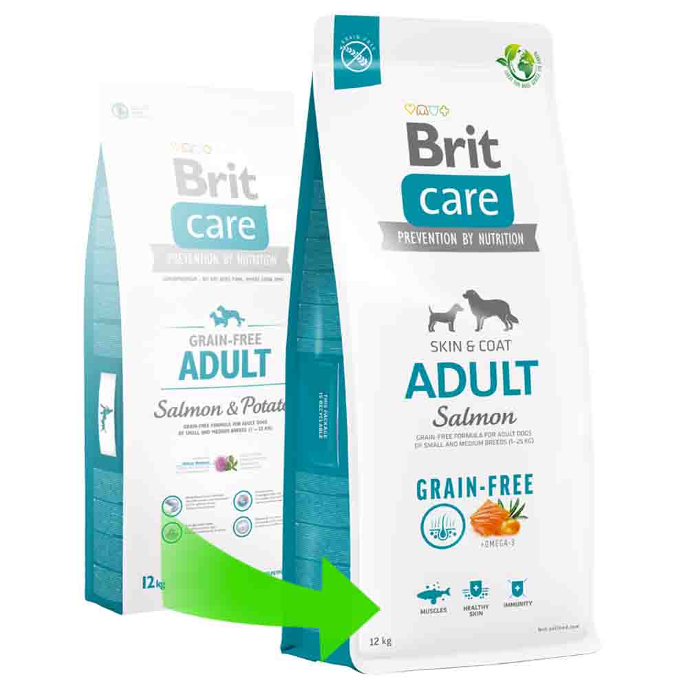 Brit Care Skin & Coat Tahılsız Somonlu Yetişkin Köpek Maması 3kg