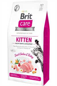 Brit Kitten Bağışıklık Güçlendiren Tavuklu Yavru Kedi Maması 2kg - Thumbnail