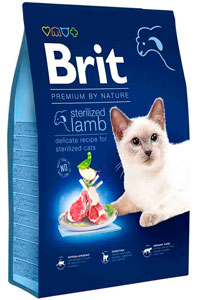 Brit Premium Kuzu Etli Kısırlaştırılmış Kedi Maması 8kg - Thumbnail
