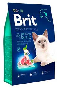 Brit Premium Sensitive Kuzu Etli Kedi Maması 8kg - Thumbnail