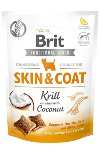 BRIT - Brit Skin & Coat Karides ve Hindistan Cevizli Köpek Ödül Maması 150gr