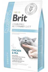BRIT - Brit Veterinary Diet Obesity Kilo Kontrolü için Tahılsız Kedi Maması 2kg BRIT - Brit Veterinary Diet Obesity Kilo Kontrolü için Tahılsız Kedi Maması 2kg