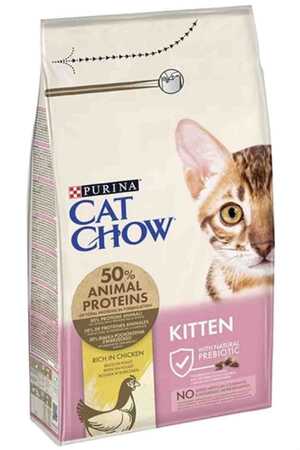CAT CHOW - Cat Chow Kitten Tavuklu Yavru Kedi Maması 1,5kg