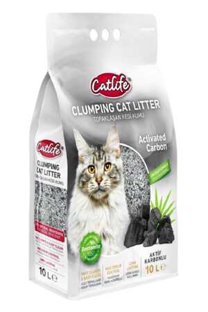 CATLIFE - Catlife Active Karbonlu Bentonit Kedi Kumu 10lt CATLIFE - Catlife Active Karbonlu Bentonit Kedi Kumu 10lt