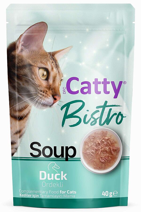 Catty Bistro Ördekli Kedi Çorbası 40gr - 1