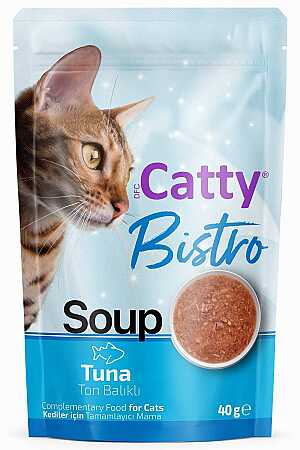 Catty Bistro Ton Balıklı Kedi Çorbası 40gr