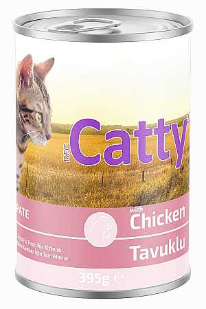 Catty Pate Tavuklu Yavru Kedi Konservesi 395gr