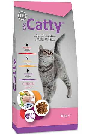 Catty Tavuklu Yetişkin Kedi Maması 15kg