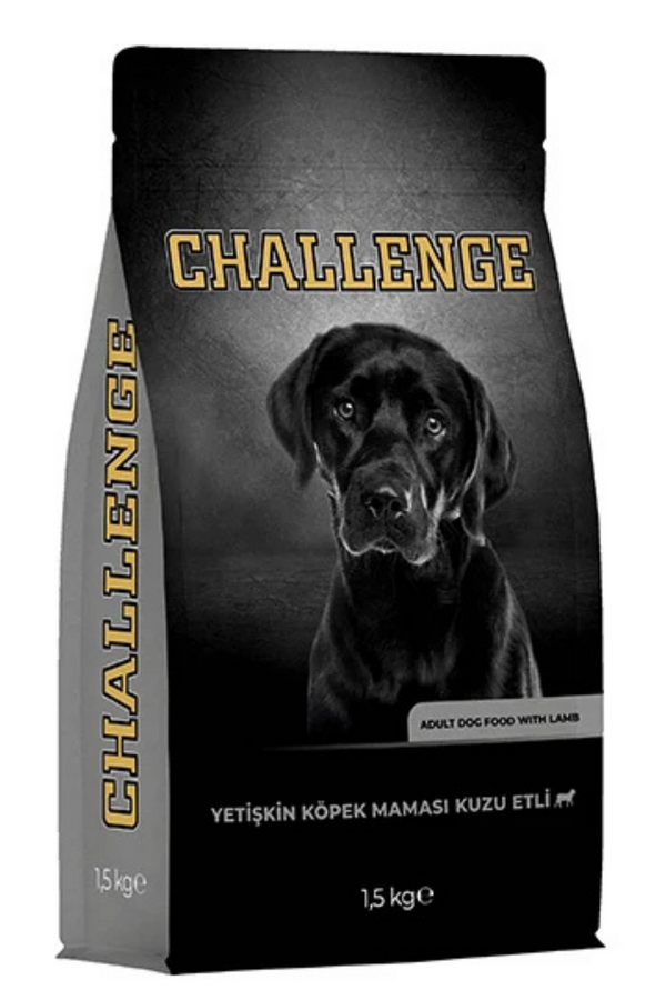Challenge Kuzu Etli Yetişkin Köpek Maması 1,5kg