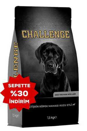 Challenge Kuzu Etli Yetişkin Köpek Maması 1,5kg
