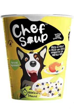 CHEF - Chef Soup Tavuk Yaban Mersini ve Bal Kabaklı Hazır Çorba 50gr