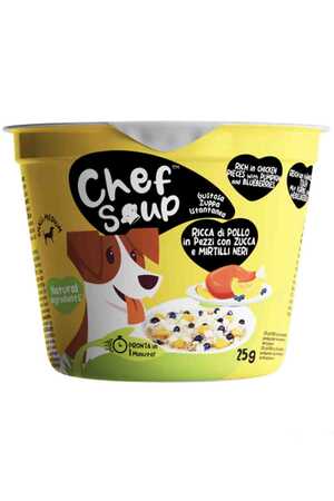 Chef Soup - Chef Soup Tavuk Yaban Mersini ve Bal Kabaklı Hazır Çorba 25gr
