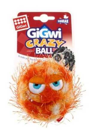 GIGWI - Gigwi Crazy Ball Çılgın Kirpi Top Kırçıllı Köpek Oyuncağı 6cm GIGWI - Gigwi Crazy Ball Çılgın Kirpi Top Kırçıllı Köpek Oyuncağı 6cm