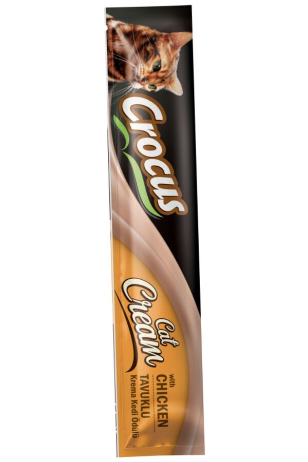 Crocus Tavuklu Kedi Kreması 15gr