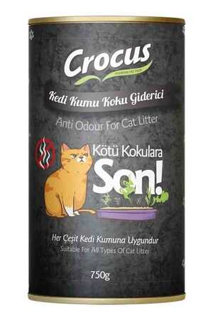 CROCUS - Crocus Kedi Kumu Koku Giderici 750gr CROCUS - Crocus Kedi Kumu Koku Giderici 750gr