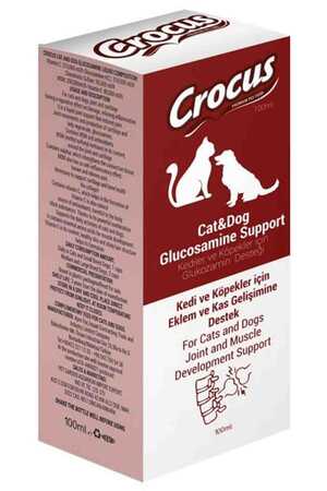 CROCUS - Crocus Kedi ve Köpek Glukozamin Desteği 100ml CROCUS - Crocus Kedi ve Köpek Glukozamin Desteği 100ml