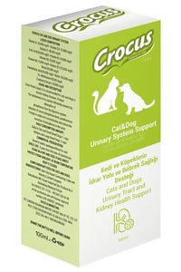 CROCUS - Crocus Kedi&Köpek Üriner Sistem Destek 100ml CROCUS - Crocus Kedi&Köpek Üriner Sistem Destek 100ml