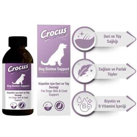 Crocus Köpek Tüy Sağlığı Damlası 100ml (1)