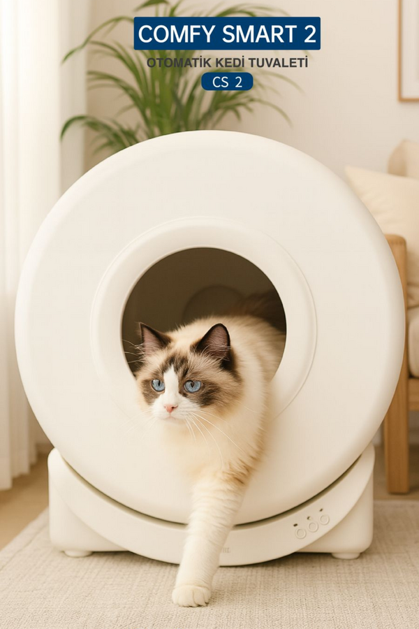 Pawgether Comfy Smart 2 Otomatik Kedi Tuvaleti