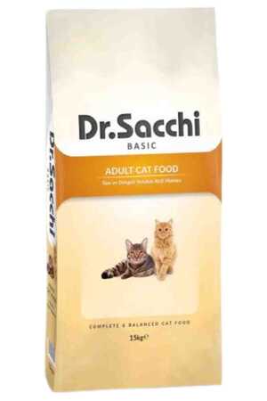 DR.SACCHI - Dr.Sacchi Tavuklu Yetişkin Kedi Maması 15kg