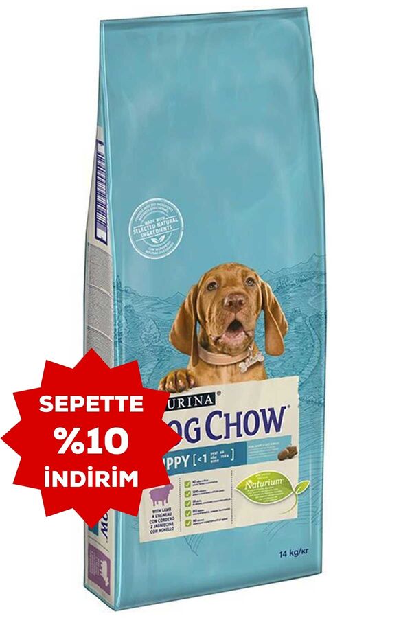 Dog Chow Puppy Kuzu Etli Yavru Köpek Maması 14kg