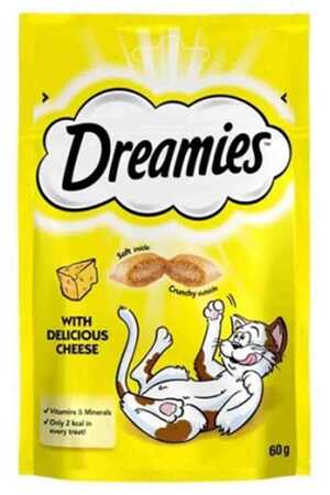 DREAMIES - Dreamies İç Dolgulu Peynirli Kedi Ödül Bisküvisi 60gr DREAMIES - Dreamies İç Dolgulu Peynirli Kedi Ödül Bisküvisi 60gr