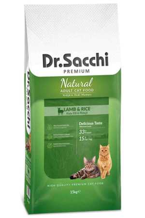 DR.SACCHI - Dr.Sacchi Kuzu Etli Yetişkin Kedi Maması 15kg