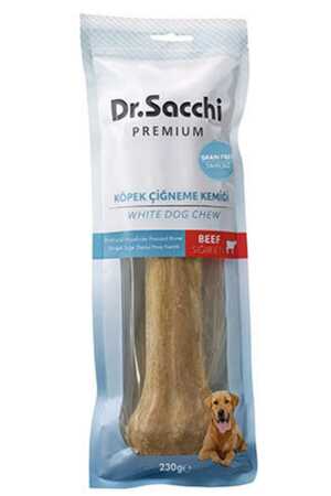 DR.SACCHI - Dr.Sacchi Premium Sığır Etli Doğal Sığır Derisi Press Kemik Tahılsız Köpek Ödülü 10” 1'li 230gr