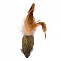 EvineMama - Eastland Catnipli Tüylü Kedi Fare Oyuncağı 4.8cm