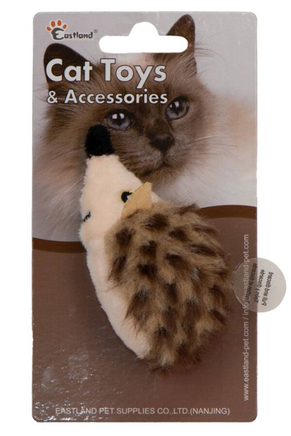 Eastland Catnipli Peluş Dijital Sesli Kirpi 9.5cm