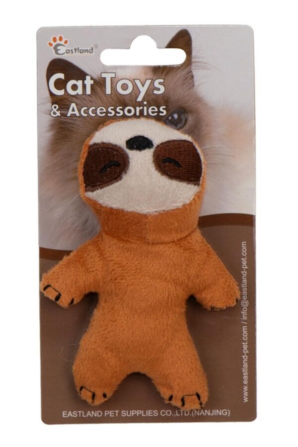 Eastland Kedi Otlu Peluş Tembel Hayvan 12cm
