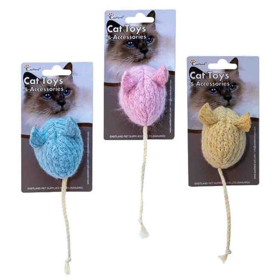 Eastland İpli Peluş Fare Kedi Oyuncağı