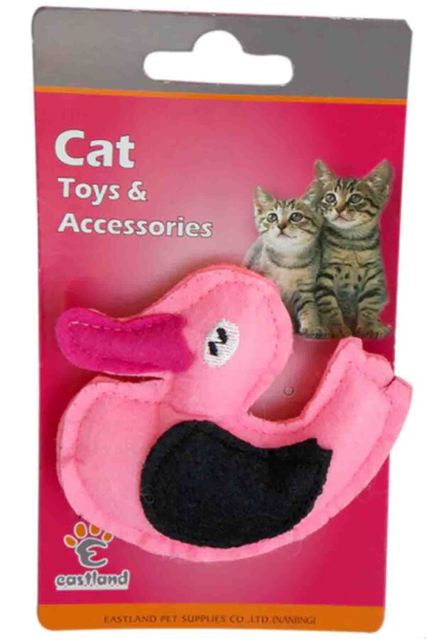Eastland Kedi Otlu Peluş Ördek Kedi Oyuncağı 8