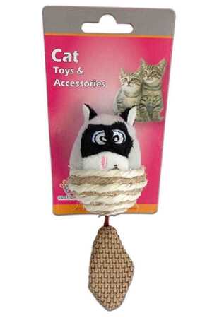EvineMama - Eastland Rakun Kedi Oyuncağı 6x5cm
